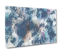 Rebel Heart In Abstract Modern Art Canvas Wall Art Print Ready to Hang, Framed Picture for Living Room Bedroom Home Office Décor, 24x16 Inch (60x40 cm)