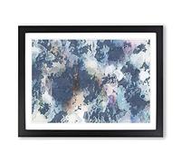 Rebel Heart In Abstract Modern Art Framed Print | A2 Black Framed Wall Art | Ready to Hang | Abstract Fantasy Picture | Living Room Bedroom Lounge Office