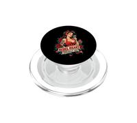 Rebel Heart Rockabilly Soul Pinup Singer Retro Music PopSockets PopGrip for MagSafe