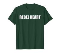 Rebel Heart T-Shirt, Men, Dark Green, Medium