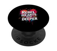 REBEL HEARTS RUN DEEPER PopSockets Adhesive PopGrip