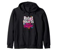 Rebel Hearts Run Deeper Zip Hoodie