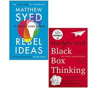 Rebel Ideas The Power of Diverse Thinking and Black Box Thinking 2 Books Collection Set By Matthew Syed