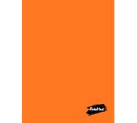 Rebel Ink: College Ruled Hardcover Journal Notebook For Women, Men & Anyone Who Loves To Write In Style: 8.25 x 11 Inches | Lined Black Paper | 222 ... Your Next Bestseller | Indian Orange Cover