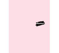 Rebel Ink: Unruled Notebook: 8 1/2 x 11 Inches | Dark Paper | 222 Unlined Blank Pages to Let Your Imagination Run Wild | Piggy Pink Cover