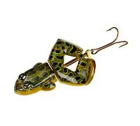 Rebel Lures Buzz'N Frog Topwater Buzzbait Fishing Lure, 2 1/2 Inch, 1/2 Ounce, Green Bullfrog