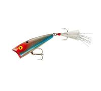 Rebel Lures Pop R Plus Fishing Lure (2 1/2-Inch, Silver Shad)