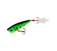 Rebel Magnum Pop-R Fishing Lure, Fire Shad, 3-Inch, 1/2 ounce