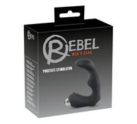 Rebel Men Prostate Masturbator Black/Silver 12 cm