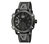 Rebel Men's Weeksville Black Dial Leather Watch Rebel Black One Size