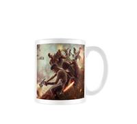 Rebel Moon - Part Two: The Scargiver In The Thick Of War Mug White/brown (One Size)