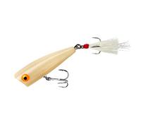 Rebel Pop-R Fishing Lure - Bone