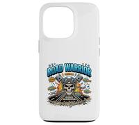 Rebel Road Rider Skull Biker Adventure Graphic Case for iPhone 13 Pro
