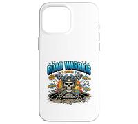 Rebel Road Rider Skull Biker Adventure Graphic Case for iPhone 16 Pro Max