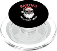 Rebel Santa Funny Christmas Attitude Activist Political PopSockets PopGrip for MagSafe