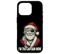 Rebel Santa Pirate Captain Grunge Christmas Woman Art Case for iPhone 16 Pro