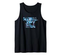 Rebel spy era Science Star Galaxies Fiction Space Tank Top