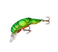 Rebel Teeny Wee Crawfish Fishing Lure - Chartreuse/Green Back
