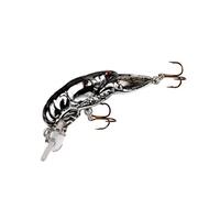 Rebel Teeny Wee Crawfish Fishing Lure - Chrome Black Back