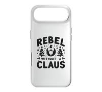 Rebel Without A Claus Funny Christmas Holiday Case for iPhone Air