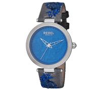 Rebel Women's Carroll Gardens Navy Dial Cloth Watch in Grey Rebel Grey One Size