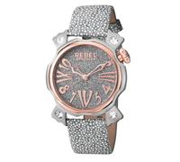 Rebel Women's Coney Island Silver Dial Leather Watch in Light Stone Rebel Light Stone One Size
