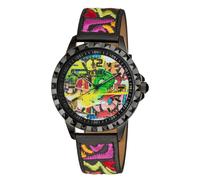 Rebel Women's Dumbo Black Dial Leather Watch Rebel Black One Size