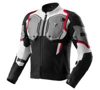 Rebelhorn Borg 2 waterproof Motorcycle Textile Jacket, black/grey/red, size 4XL