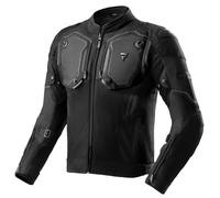 Rebelhorn Borg 2 waterproof Motorcycle Textile Jacket, black, size M