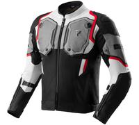 Rebelhorn Borg II Motorbike Motorcycle Textile Jacket - Black / Grey / Red