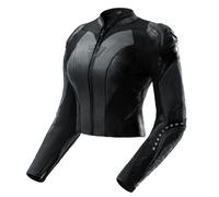 Rebelhorn Diva RS Ladies Motorbike Motorcycle Leather Jacket Black