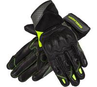 Rebelhorn Flux 2 Ladies Motorcycle Gloves, black/grey/yellow, size XL