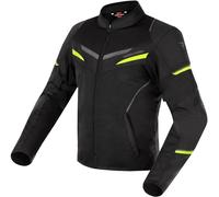 Rebelhorn Flux waterproof Motorcycle Textile Jacket, black/yellow, size XS