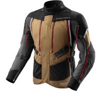 Rebelhorn Hardy 3.0 waterproof Motorcycle Textile Jacket, sand/grey, size 7XL