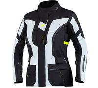 REBELHORN Textile Jacket Hardy Ii Lady Grey/Black/Flo Yellow Dxs