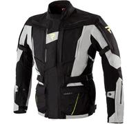 Rebelhorn Hardy II Motorcycle Textile Jacket, black-grey-yellow, size M
