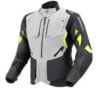 Rebelhorn Hiker IV Textile Jacket Motorbike Motorcycle Black Grey Fluo Yellow