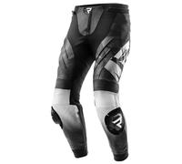Rebelhorn Inferno Motorcycle Leather Pants, black-white, size 60 for Men