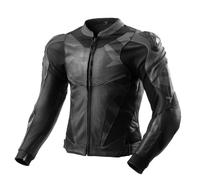 Rebelhorn Inferno Motorbike Motorcycle Leather Jacket Black