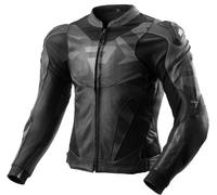 Rebelhorn Inferno Motorcycle Leather Jacket, black, size 62