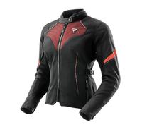 Rebelhorn Jax Ladies Moto Motorcycle Motorbike Textile Jacket Black / Red