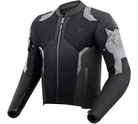 Rebelhorn Jax waterproof Motorcycle Textile Jacket, black-grey, size M for Men