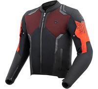Rebelhorn Jax waterproof Motorcycle Textile Jacket, black-red, size 3XL for Men