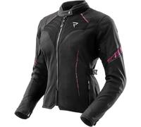 Rebelhorn Jax waterproof Ladies Motorcycle Textile Jacket, black-pink, size 7XL for Women