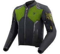 Rebelhorn Jax waterproof Motorcycle Textile Jacket, black-yellow, size 4XL for Men