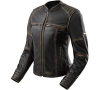Rebelhorn Ladies Hunter 2 Leather Jacket Motorbike Motorcycle Vintage Brown
