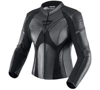 Rebelhorn Ladies Rebel Leather Jacket Motorbike Motorcycle Black