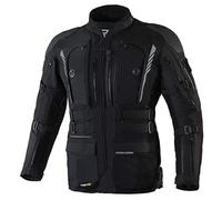REBELHORN Patrol Motorcycle Tour Jacket Durable Materials Cordura Hitena Superfabric CE-Level 2 Shoulder Elbows Protectos Sympatex Membrane Ventilation Reflective Elements Pockets