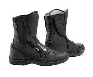 Rebelhorn Scout Air PU Leather Boots Motorbike Motorcylce Summer Black