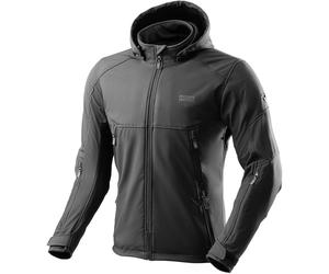 Rebelhorn Slash Softshell waterproof Motorcycle Textile Jacket, black, size 2XL for Men
